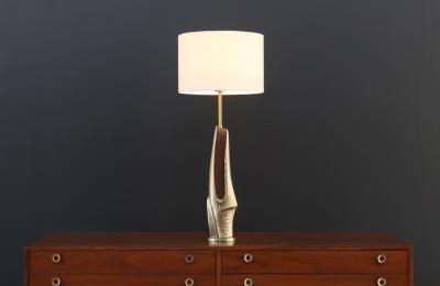  Laurel Light Co Mid Century Modern Brutalist Table Lamp by Laurel