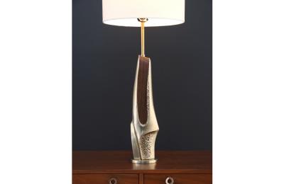  Laurel Light Co Mid Century Modern Brutalist Table Lamp by Laurel
