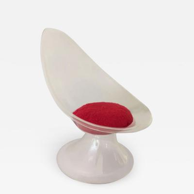  Laverne International Laverne Lucite Lily Chair