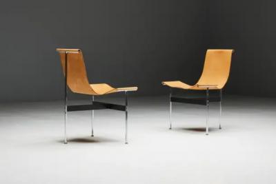  Laverne International T Chairs by Katavolos Kelley Littell for Laverne International US 1950s