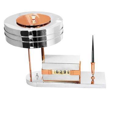  Lawson Time Inc Fantastic and Rare Lawson Clock Lamp