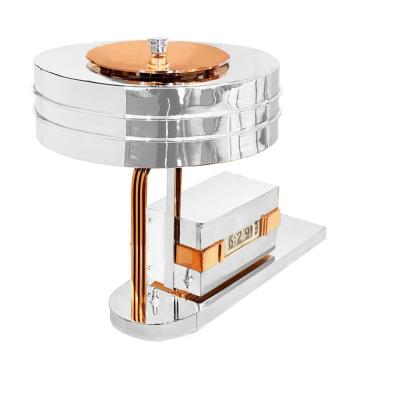  Lawson Time Inc Fantastic and Rare Lawson Clock Lamp