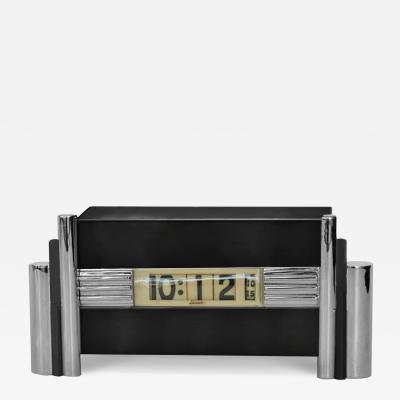  Lawson Time Inc Rare Architectural Art Deco Clock by Lawson