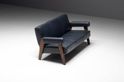  Le Corbusier Bridge Sofa by Le Corbusier and Pierre Jeanneret India 1950s