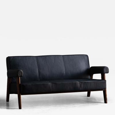 Le Corbusier Bridge Sofa by Le Corbusier and Pierre Jeanneret India 1950s