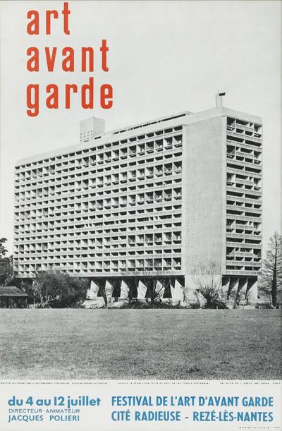  Le Corbusier Festival de lart davant garde 1957 at the Maison Radieuse by Le Corbusier
