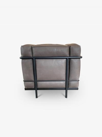  Le Corbusier IMAESTRI LE CORBUSIER 2 ARMCHAIR IN MOCHA LEATHER