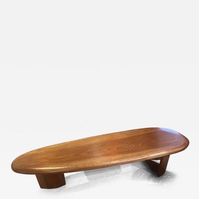 Le Corbusier Jeanneret Perriand Free form Coffee Table in in Natural Wood French 50s Style