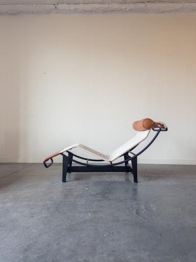  Le Corbusier Jeanneret Perriand LC4 Lounge Chair By Le Corbusier Jeanneret and Perriand For Cassina