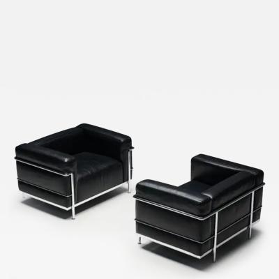  Le Corbusier LC3 Armchair by Le Corbusier for Cassina 1990s