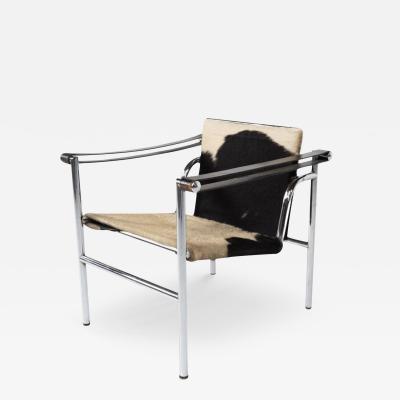  Le Corbusier Mid Century Modern LC1 Armchair by Le Corbusier Pierre Jeanneret Perriand