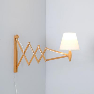  Le Klint Le Klint Scissors Sax Wall Lamp by Erik Hansen Model 332 Denmark 1970s