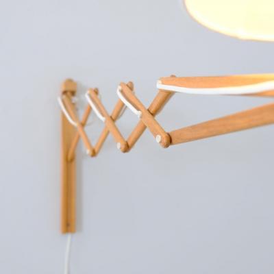  Le Klint Le Klint Scissors Sax Wall Lamp by Erik Hansen Model 332 Denmark 1970s
