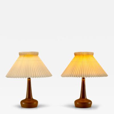  Le Klint Pair of Mid Century Le Klint Palshus Stent j Model 311 Lamps Denmark 1960s