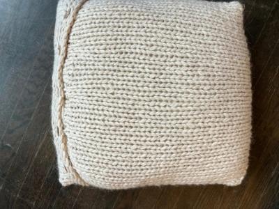  Le Lampade Lana Beige Wool Pillow by Le Lampade