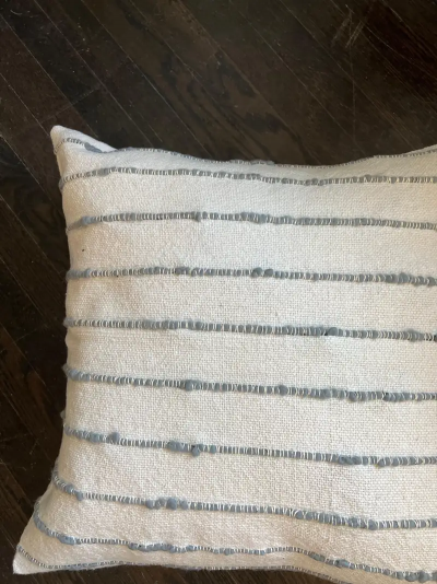  Le Lampade Lido IIII Wool Linen Pillow by Le Lampade