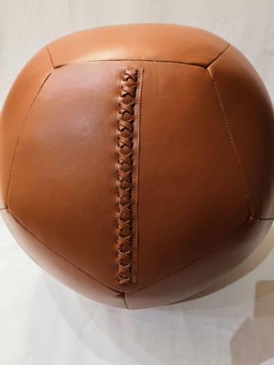  Le Lampade Palla Leather Foot Rest by Le Lampade