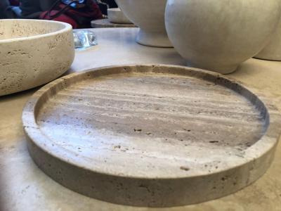  Le Lampade Roman Travertine Vessel by Le Lampade