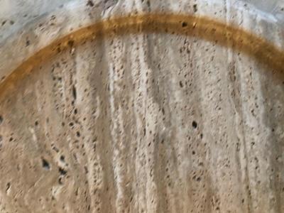  Le Lampade Travertine Tray by Le Lampade