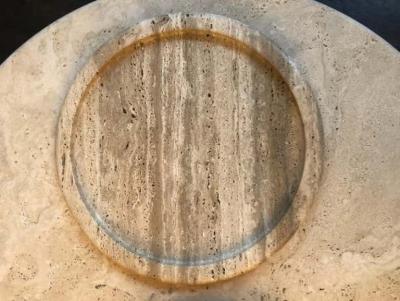  Le Lampade Travertine Tray by Le Lampade