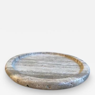  Le Lampade Travertine Tray by Le Lampade