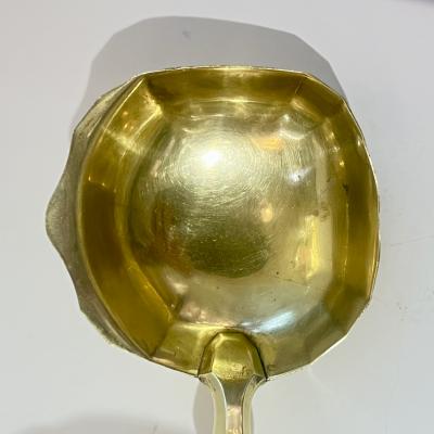  Le Tallec of Paris 1959 French Black Gold Gilt Porcelain Gold Bowl Spool Signed