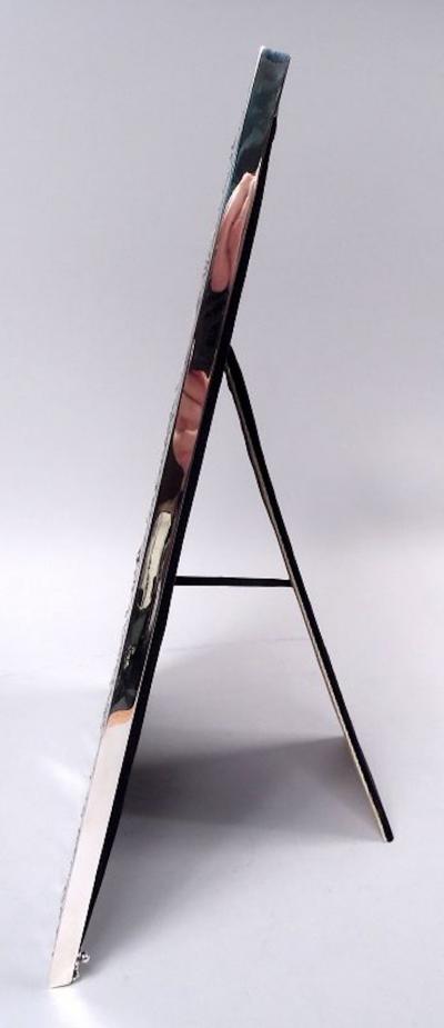  Lebkuecher Large American Edwardian Classical Sterling Silver Picture Frame