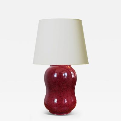  Lee Keramik Table Lamp by Ole B gild for LEE Keramik