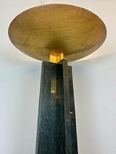  Lella Massimo Vignelli 1980s Marble Floor Lamp Wagneriana 