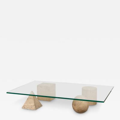  Lella Massimo Vignelli 20th Century Metafora Coffee Table By Lella Massimo Vignelli For Casigliani