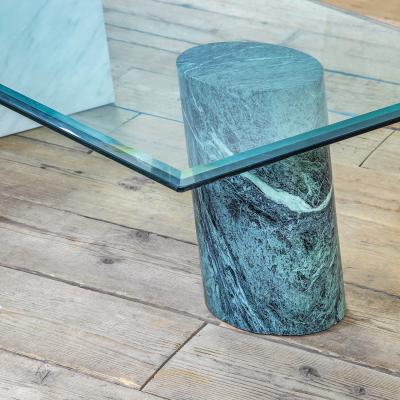  Lella Massimo Vignelli Lella and Massimo Vignelli Marble Coffe Table model Metafora