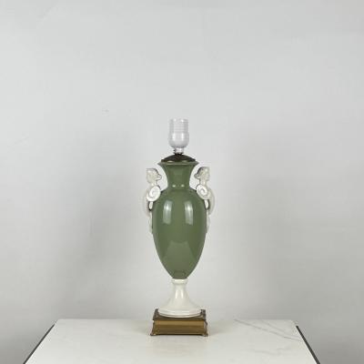  Lenox Co Lenox Porcelain Neoclassical Desk or Table Lamp