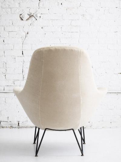  Lenzi 1950 s Italian Womb Chair by Lenzi Italy