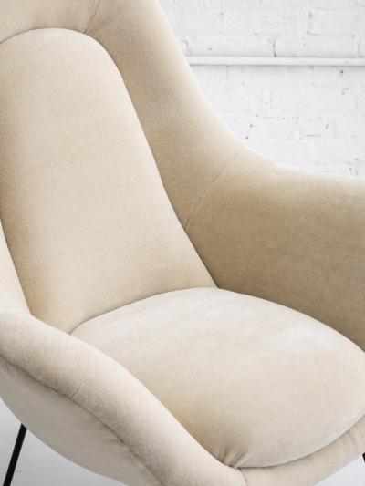  Lenzi 1950 s Italian Womb Chair by Lenzi Italy