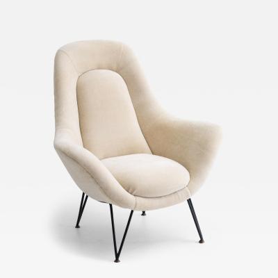  Lenzi 1950 s Italian Womb Chair by Lenzi Italy