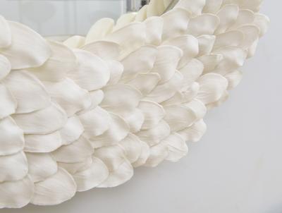  Lerebours Bespoke French Bespoke Handmade Ceramic Petal Mirror