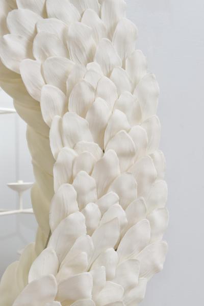  Lerebours Bespoke French Bespoke Handmade Ceramic Petal Mirror