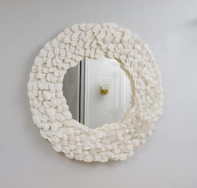  Lerebours Bespoke French Bespoke Handmade Ceramic Petal Mirror