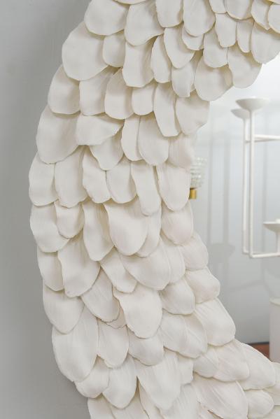  Lerebours Bespoke French Bespoke Handmade Ceramic Petal Mirror