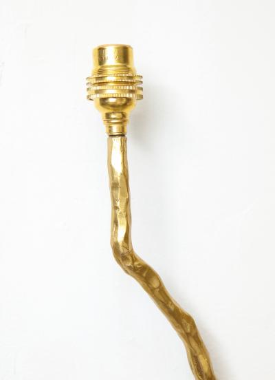  Lerebours Bespoke Pair of Custom Arbre Brass Sconces