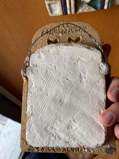  Les Argonautes Ceramic Mirror France 1960s