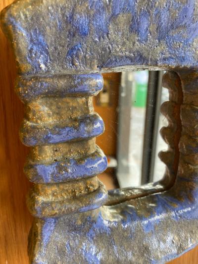  Les Argonautes Ceramic Mirror France 1960s