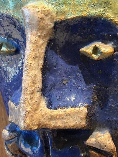  Les Argonautes Ceramic mask by les Argonautes France Circa 1960s