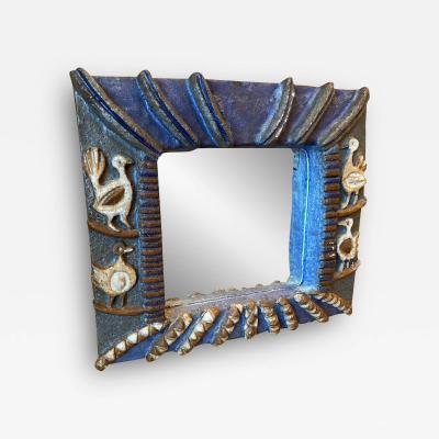 Les Argonautes Les Argonautes Ceramic Mirror France 1960s