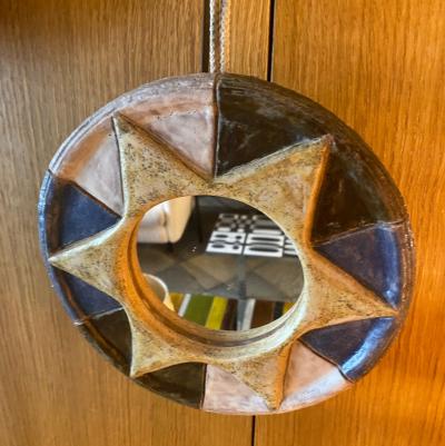  Les Argonautes Les Argonautes Ceramic Mirror France 1960s