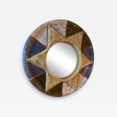  Les Argonautes Les Argonautes Ceramic Mirror France 1960s