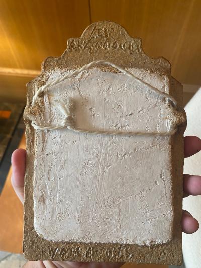  Les Argonautes Les Argonautes Ceramic Mirror France 1960s