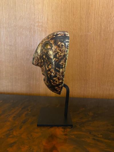  Les Potiers D Accolay Ceramic Mask Accolay France 1960s