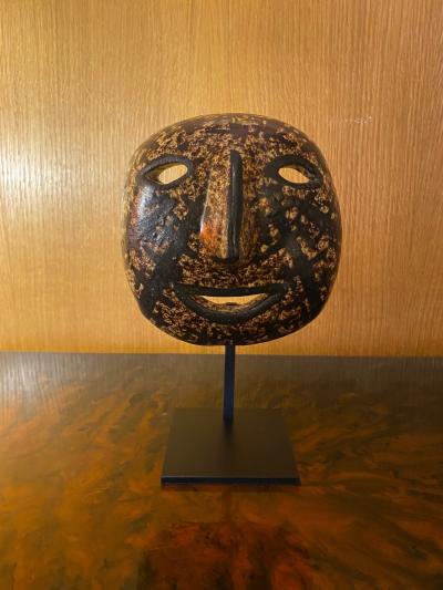  Les Potiers D Accolay Ceramic Mask Accolay France 1960s