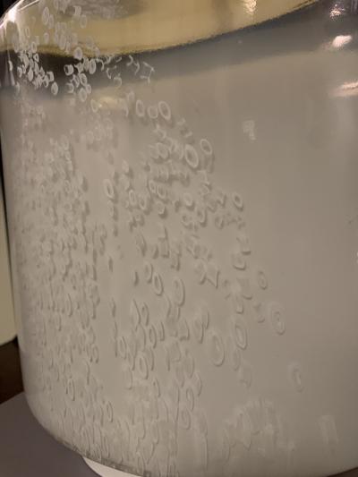  Leucos Idra table lamp in Murano glass by Rossana Toso for Leucos 1980